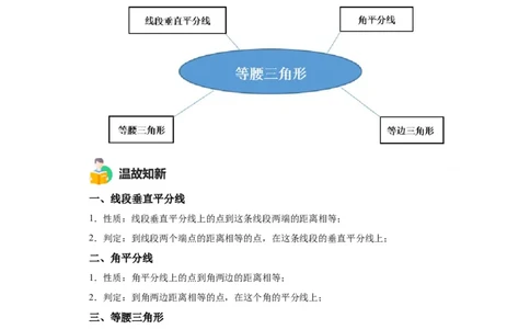 模块二知识全整合专题4图形的性质第4讲等腰三角形（含解析）2024年中考数学二轮专题复习训练_中考复习资料_语数英物化_2数学中考复习_2024年中考复习资料_二轮复习