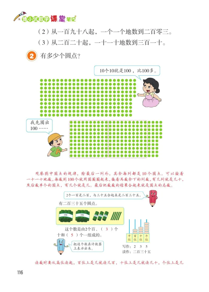 博小优课堂笔记二年级下册数学_2026春小学教辅大合集_3-26春《课堂笔记》系列_26春数学《课堂笔记》