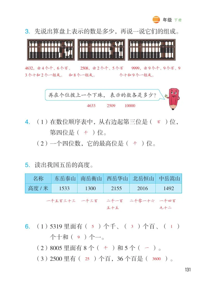 博小优课堂笔记二年级下册数学_2026春小学教辅大合集_3-26春《课堂笔记》系列_26春数学《课堂笔记》