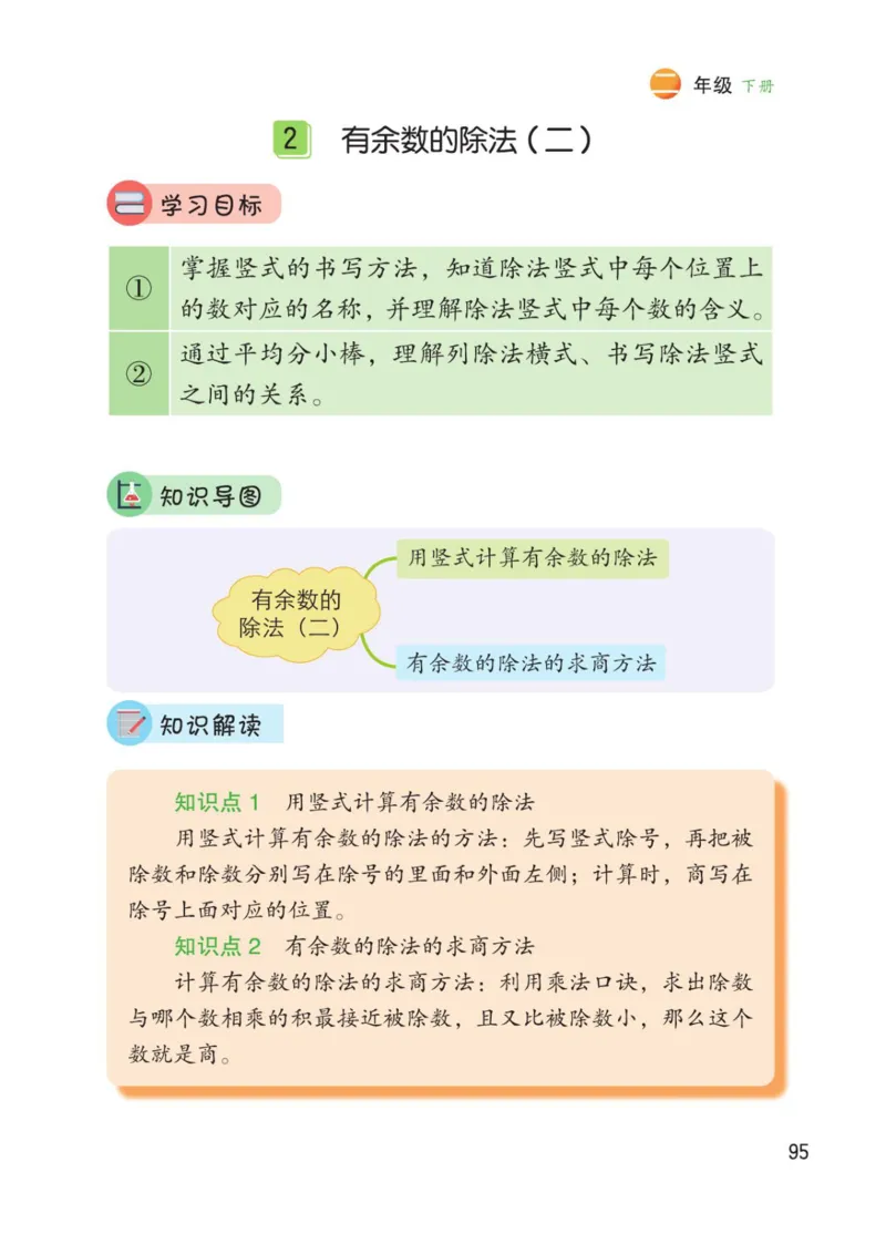 博小优课堂笔记二年级下册数学_2026春小学教辅大合集_3-26春《课堂笔记》系列_26春数学《课堂笔记》