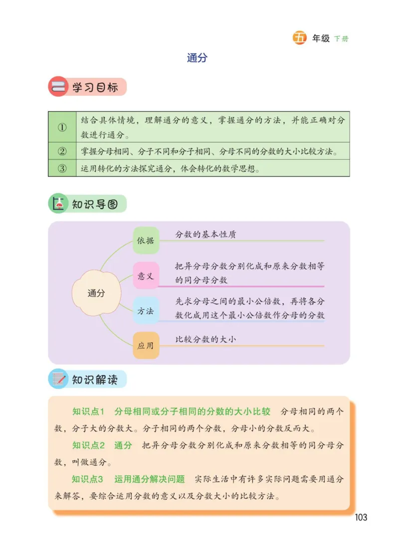 博小优课堂笔记五年级下册数学_2026春小学教辅大合集_3-26春《课堂笔记》系列_26春数学《课堂笔记》