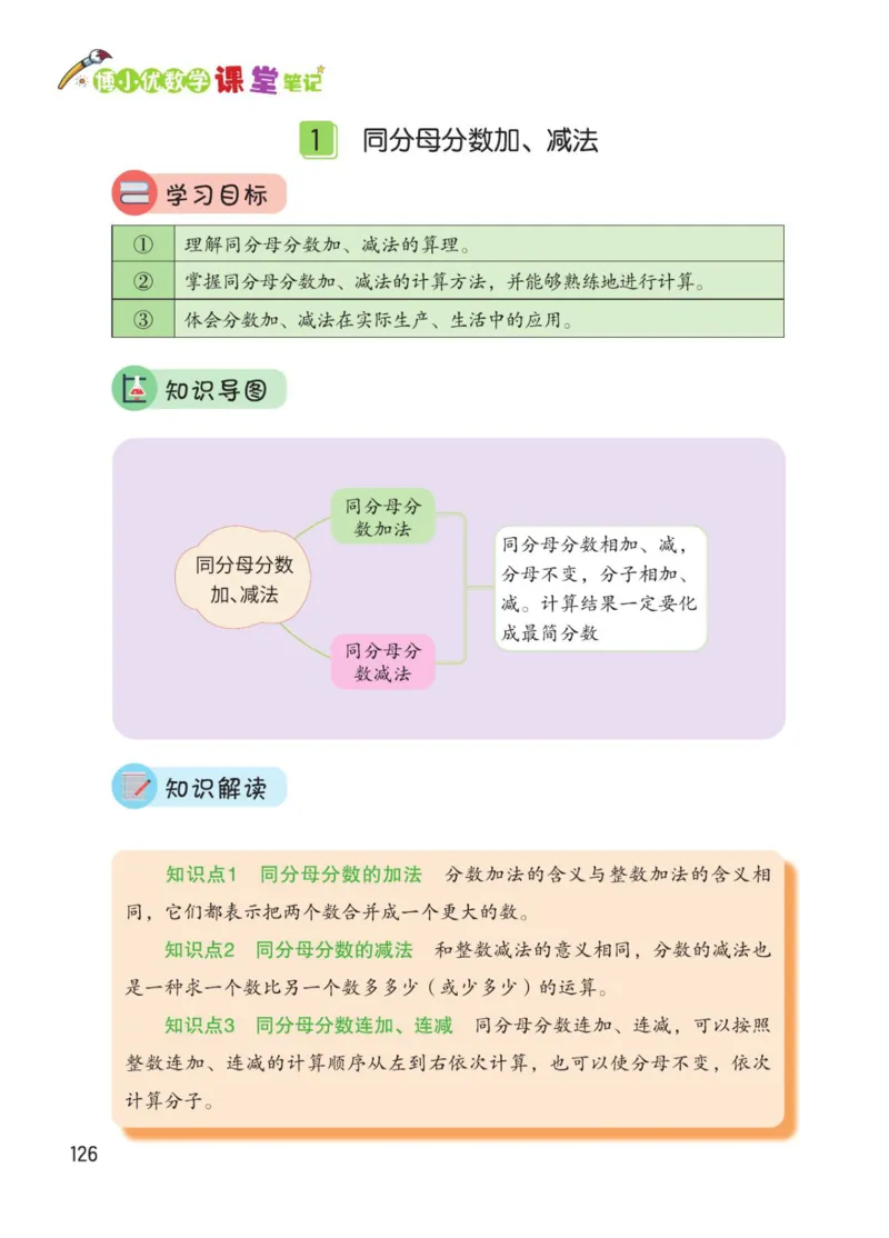 博小优课堂笔记五年级下册数学_2026春小学教辅大合集_3-26春《课堂笔记》系列_26春数学《课堂笔记》