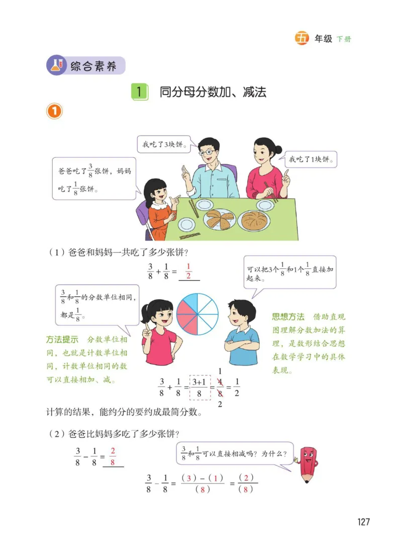 博小优课堂笔记五年级下册数学_2026春小学教辅大合集_3-26春《课堂笔记》系列_26春数学《课堂笔记》