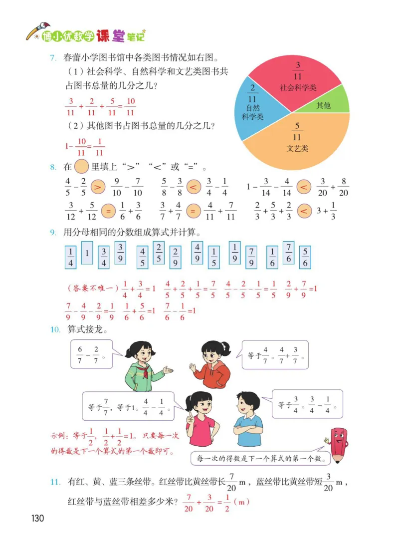 博小优课堂笔记五年级下册数学_2026春小学教辅大合集_3-26春《课堂笔记》系列_26春数学《课堂笔记》