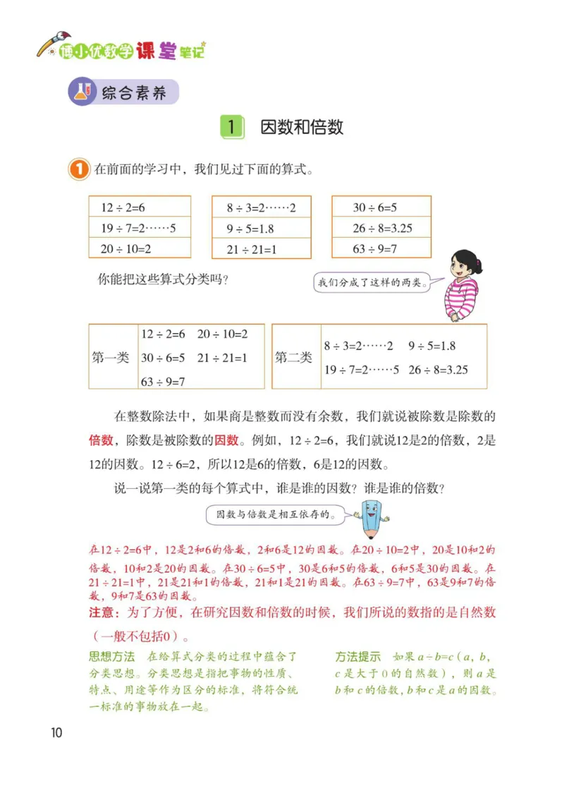 博小优课堂笔记五年级下册数学_2026春小学教辅大合集_3-26春《课堂笔记》系列_26春数学《课堂笔记》
