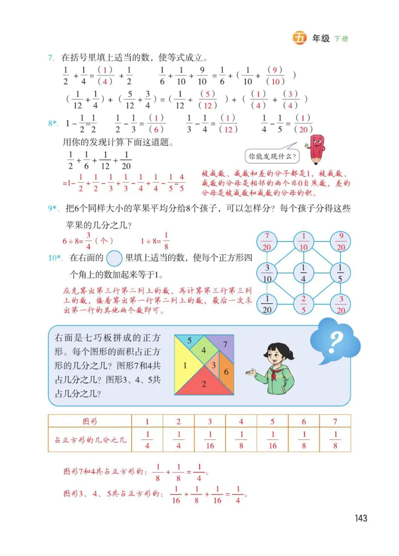 博小优课堂笔记五年级下册数学_2026春小学教辅大合集_3-26春《课堂笔记》系列_26春数学《课堂笔记》