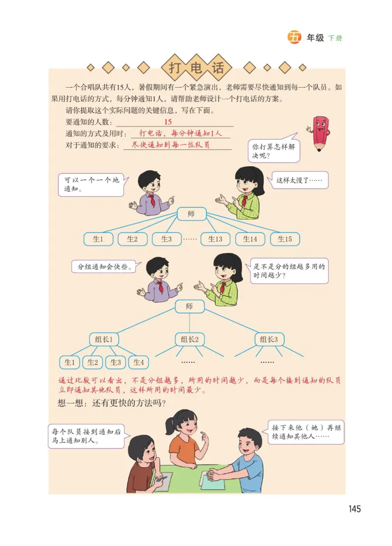 博小优课堂笔记五年级下册数学_2026春小学教辅大合集_3-26春《课堂笔记》系列_26春数学《课堂笔记》