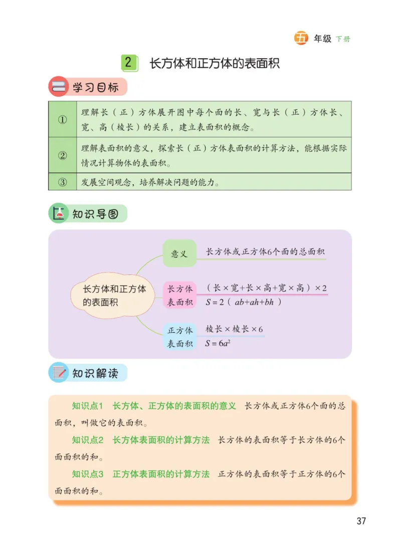 博小优课堂笔记五年级下册数学_2026春小学教辅大合集_3-26春《课堂笔记》系列_26春数学《课堂笔记》