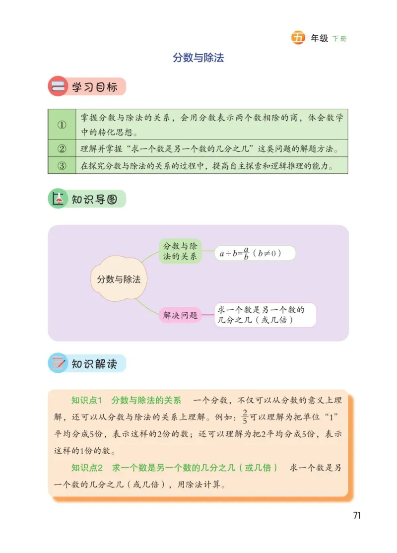 博小优课堂笔记五年级下册数学_2026春小学教辅大合集_3-26春《课堂笔记》系列_26春数学《课堂笔记》