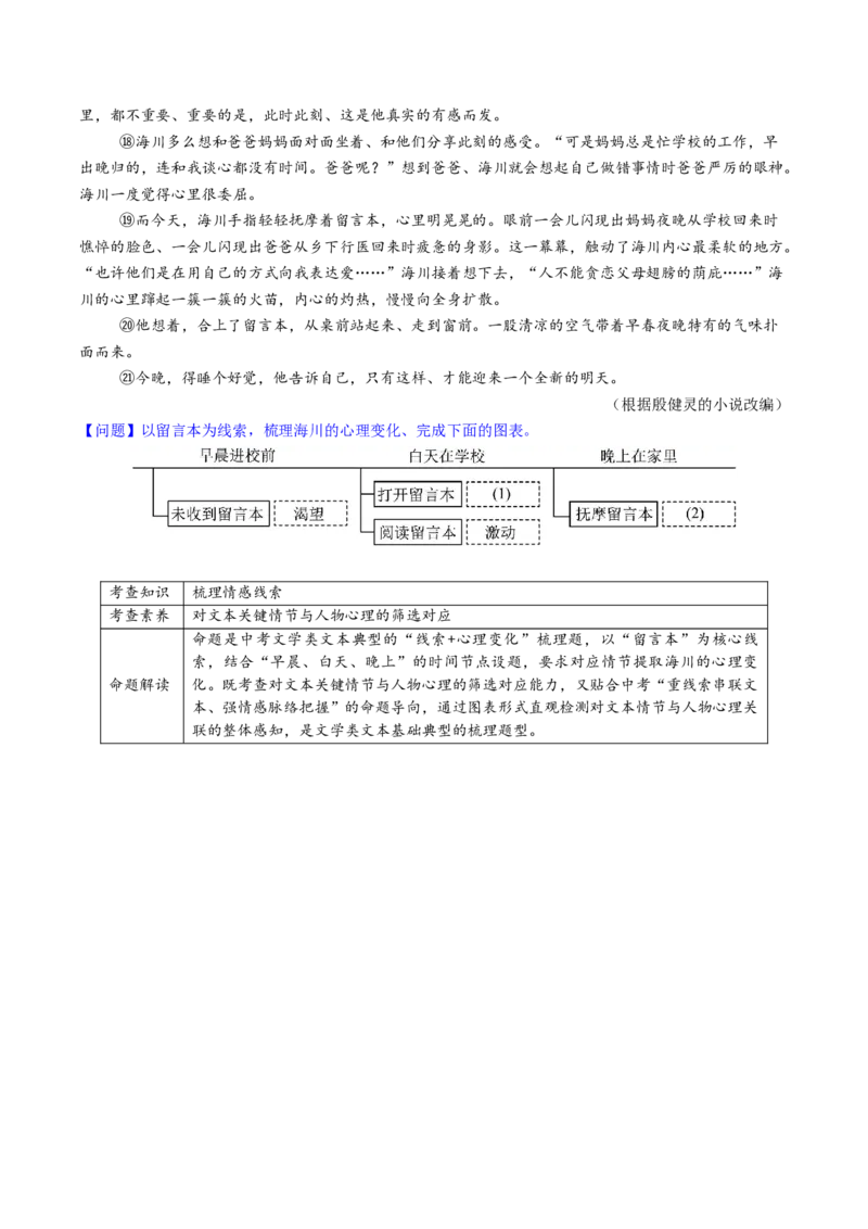 第02讲记叙顺序与线索（复习讲义）（原卷版）_中考复习资料_语数英物化_1语文中考复习_2026年中考复习（更新中）_2026年中考语文一轮复习讲练测（全国通用）