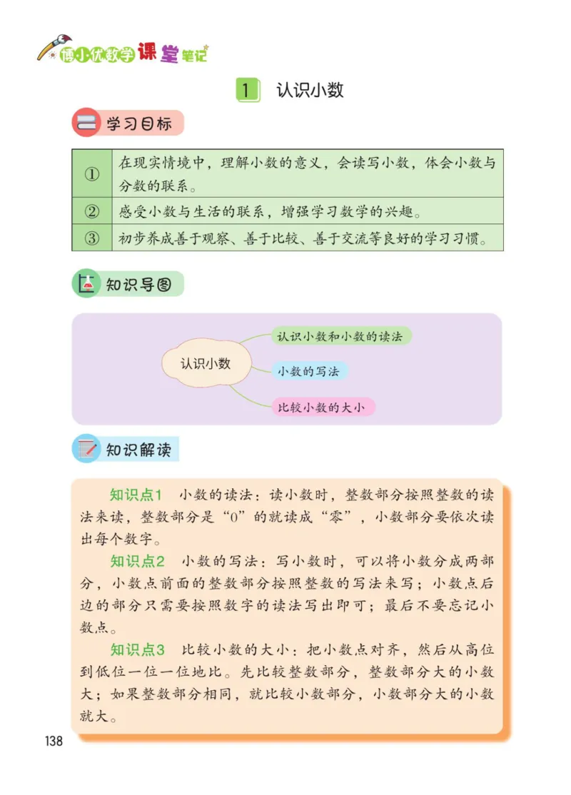 博小优课堂笔记三年级下册数学_小学《课堂笔记》数学语文英语1-6年级下册_小学数学《课堂笔记》1-6年级下册（26春）