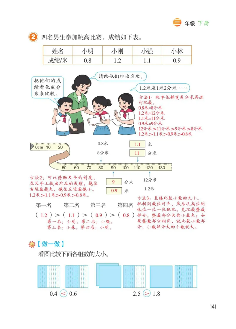博小优课堂笔记三年级下册数学_小学《课堂笔记》数学语文英语1-6年级下册_小学数学《课堂笔记》1-6年级下册（26春）
