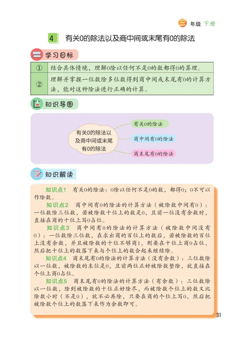 博小优课堂笔记三年级下册数学_小学《课堂笔记》数学语文英语1-6年级下册_小学数学《课堂笔记》1-6年级下册（26春）