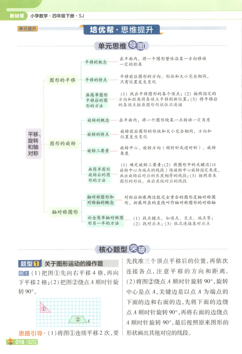 主书_2026春小学教辅大合集_5-26春《天星教育》系列_26春《教材帮》数学苏教版1-6下_26春苏教版数学四年级下册《教材帮》