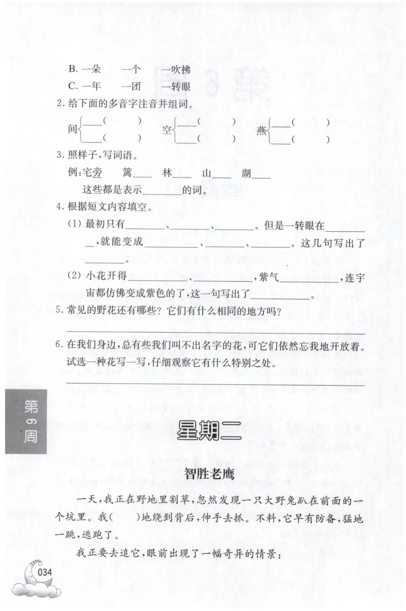 周计划-小学语文阅读强化训练(3年级)_2026春小学教辅大合集_10-26春《周计划》小学语数英系列_周计划-小学语文阅读强化训练