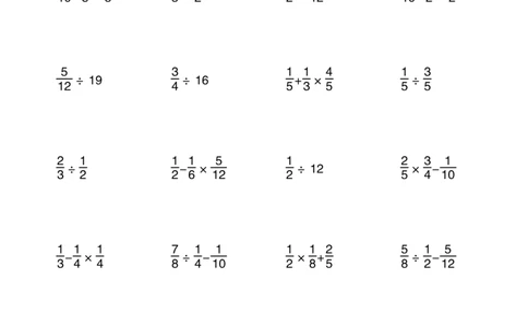 六年级（下）数学脱式计算专项练习_2026春小学专项训练专题