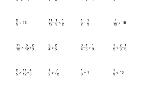 六年级（下）数学脱式计算专项练习_2026春小学专项训练专题