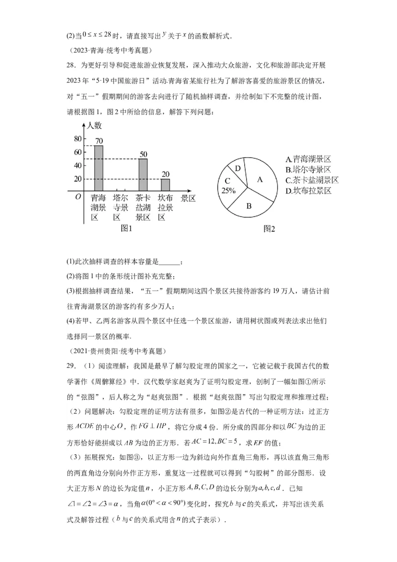 模块三思想全把握专题4数形思想2024年中考数学二轮专题复习训练（含解析）_中考复习资料_语数英物化_2数学中考复习_2024年中考复习资料_二轮复习