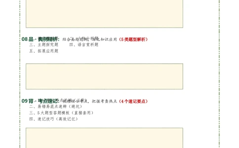 清单17《骆驼祥子》《海底两万里》（15个核心考点+4个重难点+1个解题方法+4类题型方法突破+4类易错点提示5类题型解析+4个速记要点+8个思维导图）（知识清单）原卷版_中考复习资料