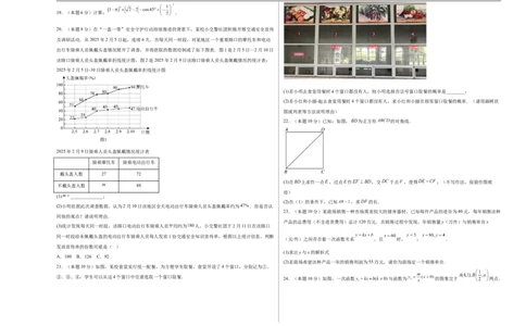 数学（连云港卷）（考试版A3）_中考复习资料_语数英物化_2数学中考复习_赠送：2025中考模拟题_2025年数学押题预测_数学（连云港卷）-2025年中考押题预测卷