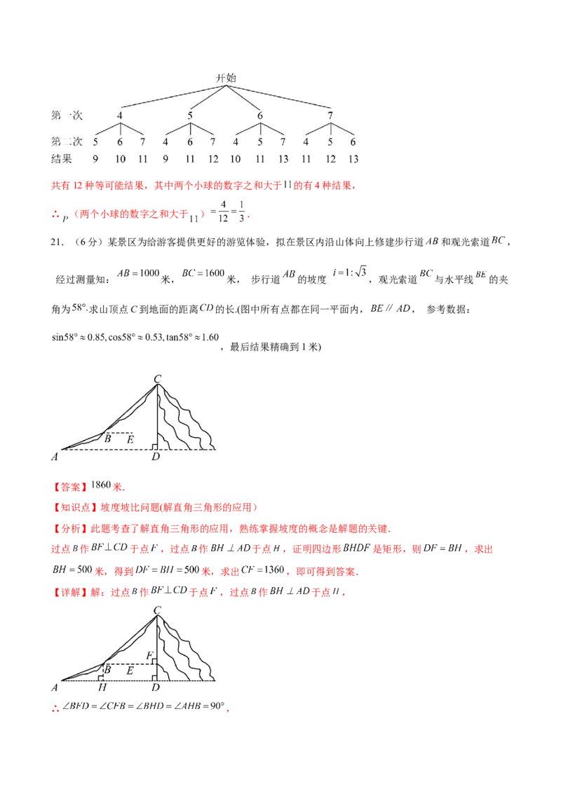 数学（陕西卷）（全解全析）_中考复习资料_语数英物化_2数学中考复习_赠送：2025中考模拟题_2025年数学二模_数学（陕西卷）-2025年中考第二次全真模拟题
