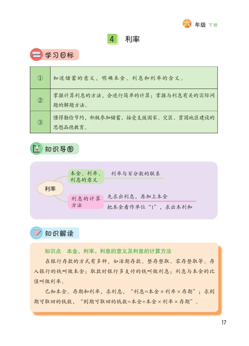 博小优课堂笔记六年级下册数学_2026春小学教辅大合集_3-26春《课堂笔记》系列_26春数学《课堂笔记》