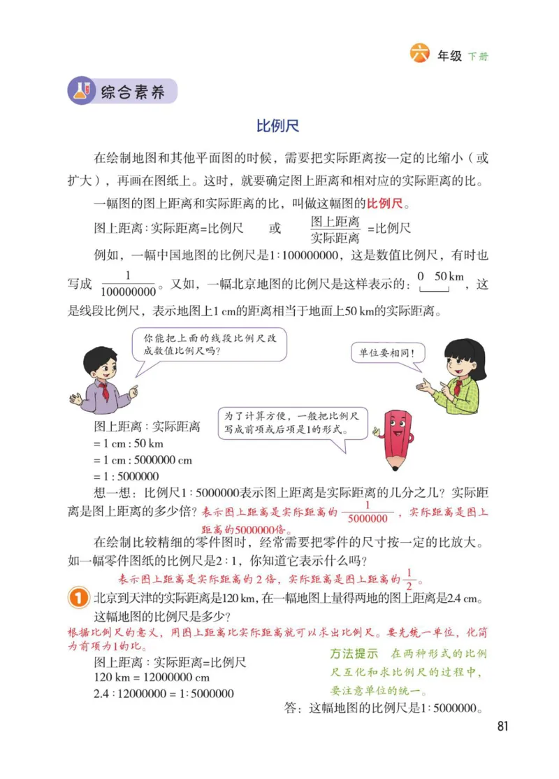 博小优课堂笔记六年级下册数学_2026春小学教辅大合集_3-26春《课堂笔记》系列_26春数学《课堂笔记》
