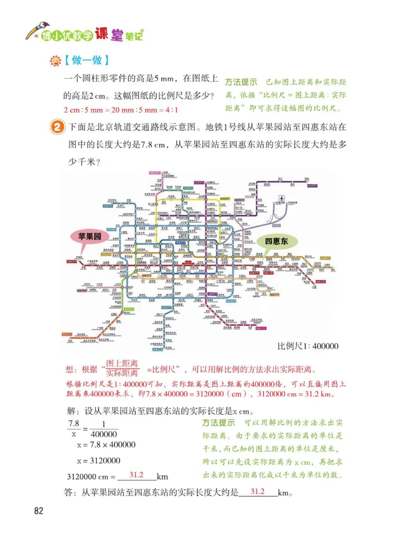 博小优课堂笔记六年级下册数学_2026春小学教辅大合集_3-26春《课堂笔记》系列_26春数学《课堂笔记》
