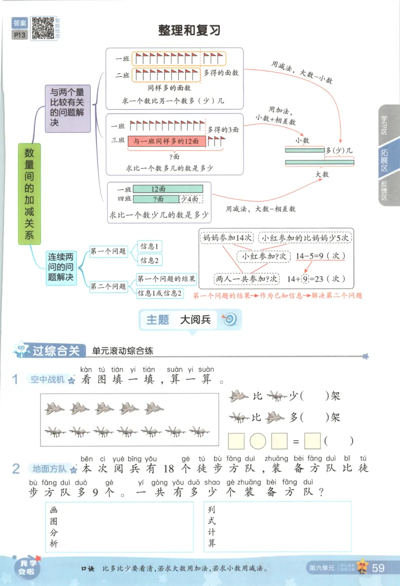 主书_2026春小学教辅大合集_5-26春《天星教育》系列_26春《一遍过》人教版数学1-6年级下册_26春一遍过人教数学1下