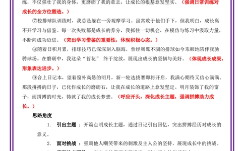 梦想奋斗母题《那段拼搏的日子》一文多用提分王（1篇变6篇）-备战2026年中考语文作文一文多用提分王（全国通用）_中考复习资料_语数英物化_1语文中考复习_2026年中考复习（更新中）