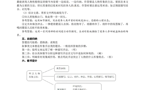 语文中考小说塑造人物形象方法专题复习教学设计_中考复习资料_语数英物化_1语文中考复习_2025年中考资料_备考2025中考语文二轮专项复习课件+教案+导学案