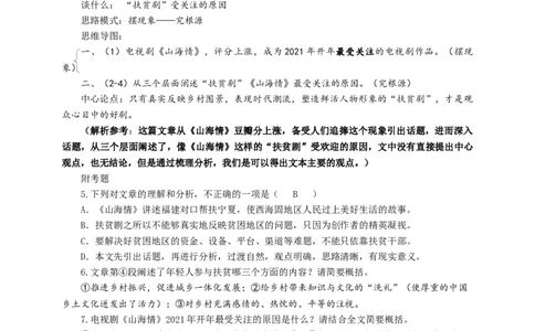 语文中考层递式论证结构专题复习教学设计_中考复习资料_语数英物化_1语文中考复习_2025年中考资料_备考2025中考语文二轮专项复习课件+教案+导学案