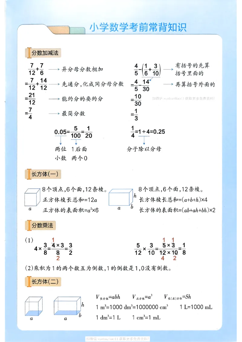 易错通关_2026春小学教辅大合集_18-26春《pass绿卡图书》小学学霸系列_《小学学霸作业本》_数学《小学学霸作业本》北师26春_2026春《小学学霸作业本》数学北师版5下