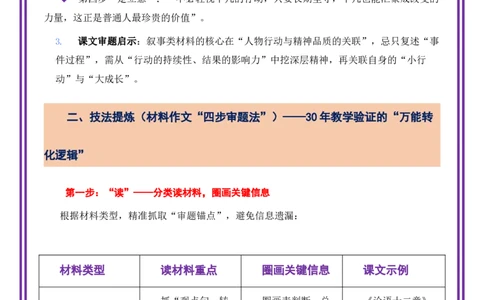 第5讲审题立意之材料作文审题法-备战2026年中考语文作文之跟着课文学写作（全国通用）_中考复习资料_语数英物化_1语文中考复习_2026年中考复习（更新中）_专题三：审题立意