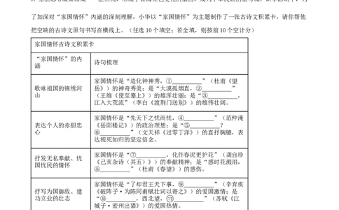 精品解析：2023年青海省中考语文真题（原卷版）_new_中考复习资料_语数英物化_1语文中考复习_2025年中考资料_中考真题（近三年）_2023中考语文真题