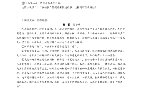 语文中考文学类文本人称作用专题复习导学案_中考复习资料_语数英物化_1语文中考复习_2025年中考资料_备考2025中考语文二轮专项复习课件+教案+导学案