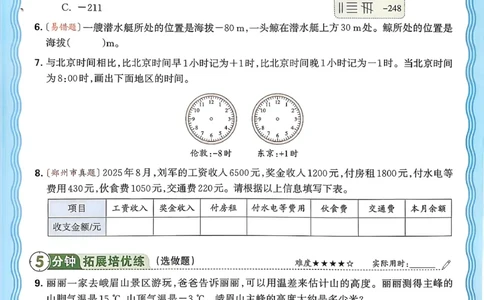 数学人教王朝霞活页同步练习册6下_2026春小学教辅大合集_8-26春《王朝霞》系列_02.2026春WZX活页同步练习册_26春数学人教