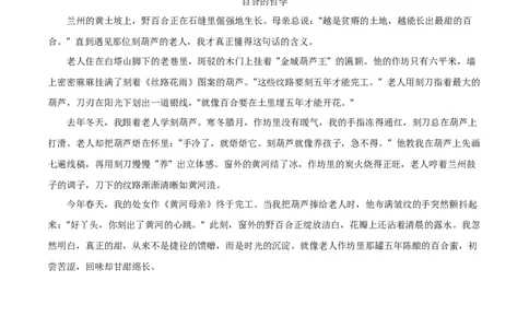 语文（兰州卷）（参考答案及评分标准）_中考复习资料_语数英物化_1语文中考复习_赠送：2025中考模拟题_2025年语文二模_语文（兰州卷）-2025年中考第二次全真模拟题