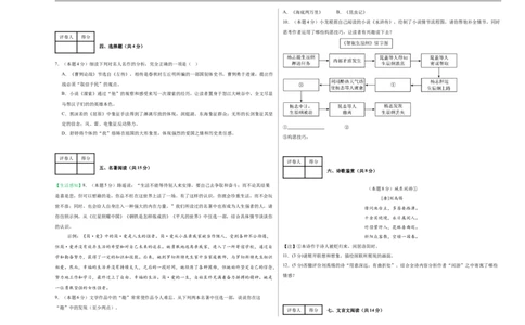语文（扬州卷）（考试版A3）_中考复习资料_语数英物化_1语文中考复习_赠送：2025中考模拟题_2025年语文押题预测_语文（扬州卷）-2025年中考押题预测卷