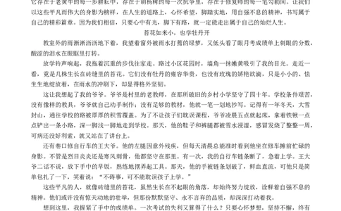 语文（内蒙古卷）（参考答案及评分标准）_中考复习资料_语数英物化_1语文中考复习_赠送：2025中考模拟题_2025年语文三模_语文（内蒙古卷）-2025年中考第三次模拟考试