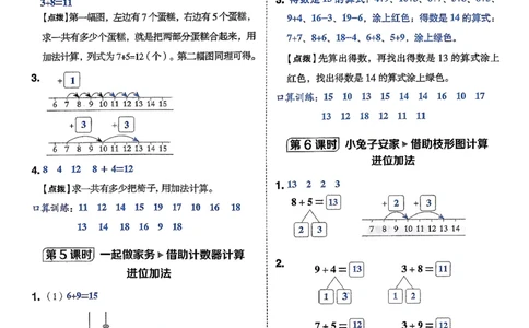 答案详解详析_2026春小学教辅大合集_6-26春《典中点》系列_26春《典中点》数学北师版（完整版）_26春典中点一年级数学下（BS版）_2026春《典中点》数学北师版1下