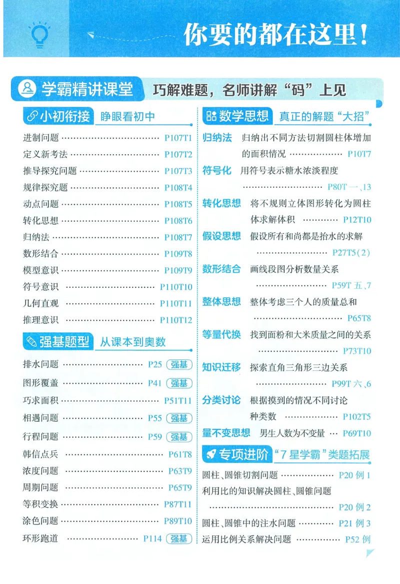 苏教数学6下_2026春小学教辅大合集_9-26春《经纶学霸》系列_26春《五星学霸》语数英系列_26春《五星学霸》数学苏教下册_2026春《五星学霸》数学SJ6下