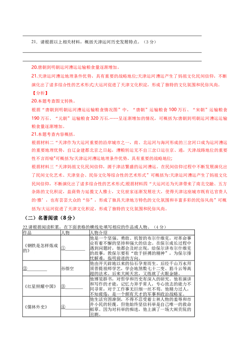 语文（天津卷）（全解全析）_中考复习资料_语数英物化_1语文中考复习_赠送：2024中考模拟题_三模（40套）_语文（天津卷）