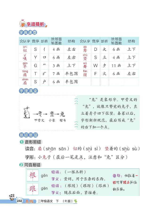 统编版语文2年级下册点拨全解_2026春小学教辅大合集_15-26春《荣德基》系列_26春1-6下语文《点拨全解》