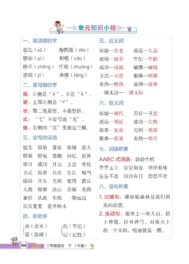 统编版语文2年级下册点拨全解_2026春小学教辅大合集_15-26春《荣德基》系列_26春1-6下语文《点拨全解》