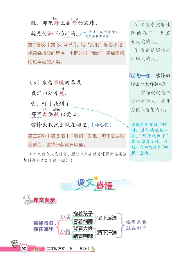 统编版语文2年级下册点拨全解_2026春小学教辅大合集_15-26春《荣德基》系列_26春1-6下语文《点拨全解》