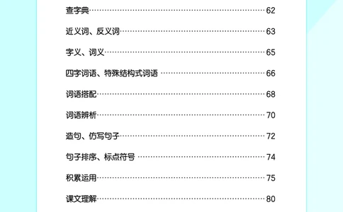 归类复习二下人教语文_2026春小学教辅大合集_7-26春《53天天练》系列_语文《单元归类复习练习版》抢先版26春