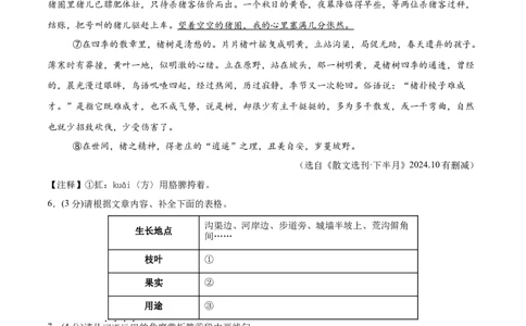 语文01（浙江卷）（考试版A4）_中考复习资料_语数英物化_1语文中考复习_赠送：2025中考模拟题_2025年语文三模_语文01（浙江卷）-2025年中考第三次模拟考试