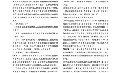 2025-2026学年度第二学期3月份辽宁名校联盟高二生物试卷及答案生物2026年辽宁高二3月联考答案_2026年03月高二试卷_260306辽宁省名校联盟2025-2026学年高二下学期开学测试