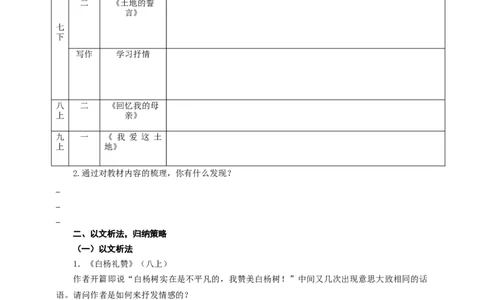 语文中考文学类文本抒情的分类及作用专题复习导学案_中考复习资料_语数英物化_1语文中考复习_2025年中考资料_备考2025中考语文二轮专项复习课件+教案+导学案